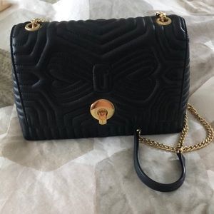 Ted Baker Quilted Bow Crossbody Bag